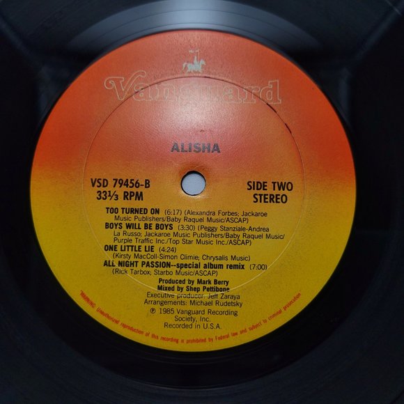 Alisha - Alisha (LP, Album) - Picture 11 of 12